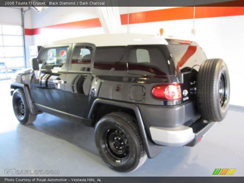 Black Diamond / Dark Charcoal 2008 Toyota FJ Cruiser