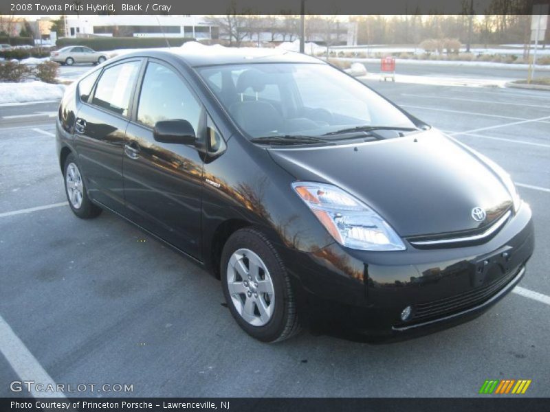 Black / Gray 2008 Toyota Prius Hybrid