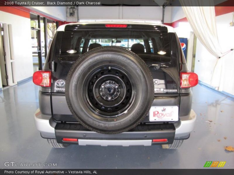 Black Diamond / Dark Charcoal 2008 Toyota FJ Cruiser
