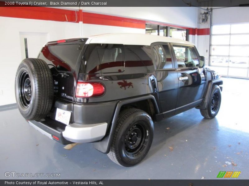Black Diamond / Dark Charcoal 2008 Toyota FJ Cruiser