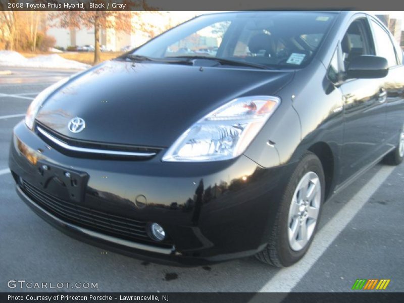 Black / Gray 2008 Toyota Prius Hybrid