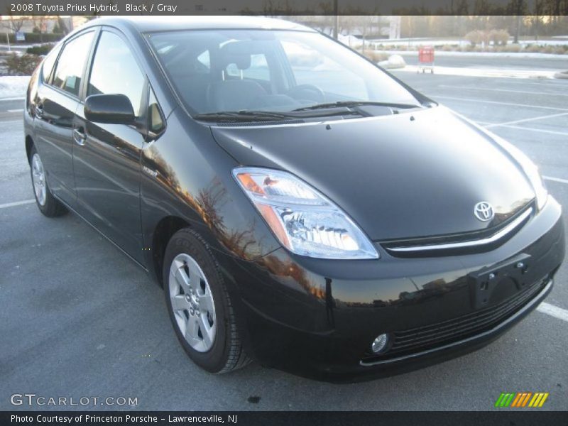 Black / Gray 2008 Toyota Prius Hybrid
