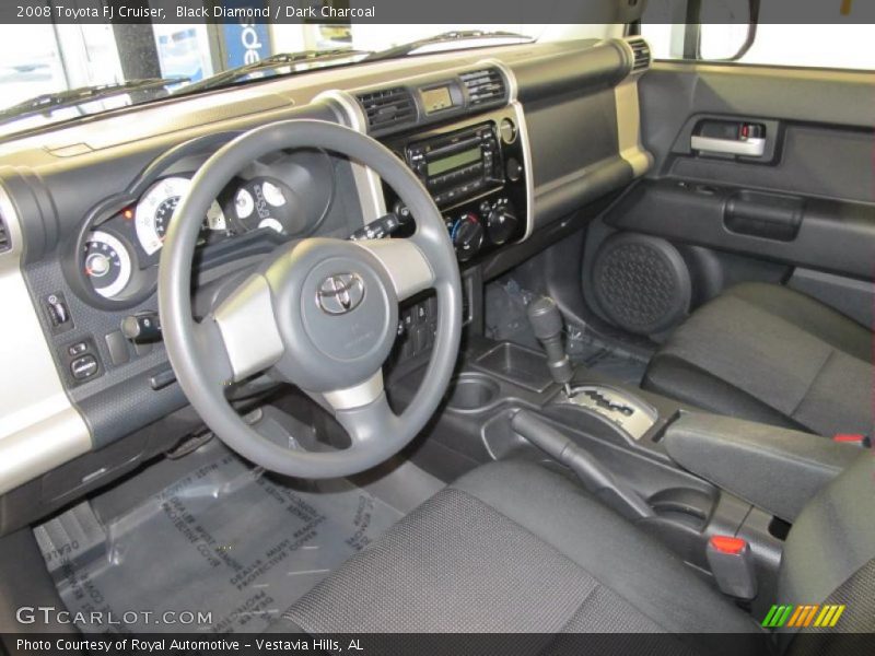 Dark Charcoal Interior - 2008 FJ Cruiser  