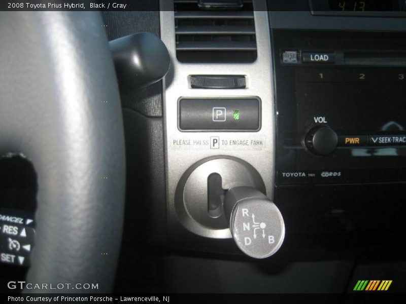 Black / Gray 2008 Toyota Prius Hybrid