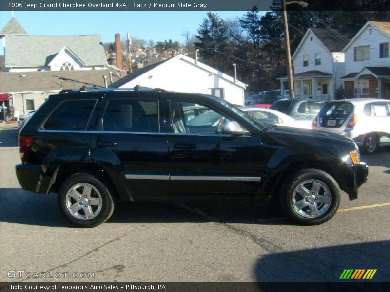 Black / Medium Slate Gray 2006 Jeep Grand Cherokee Overland 4x4