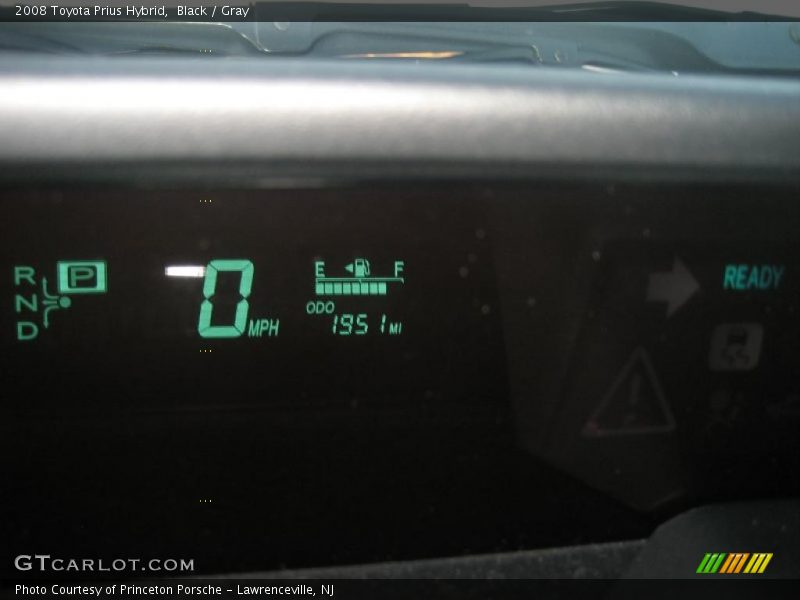 Black / Gray 2008 Toyota Prius Hybrid