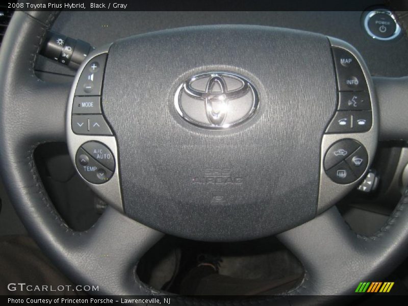Black / Gray 2008 Toyota Prius Hybrid