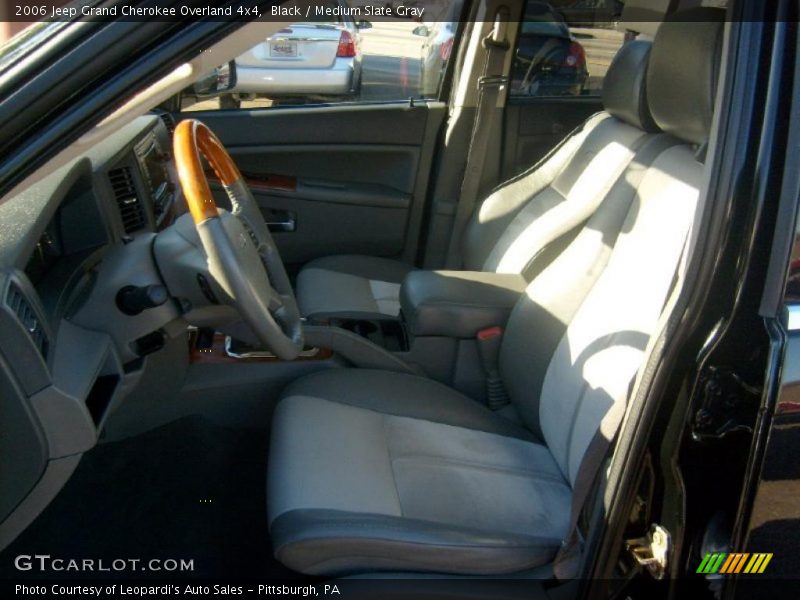 Black / Medium Slate Gray 2006 Jeep Grand Cherokee Overland 4x4