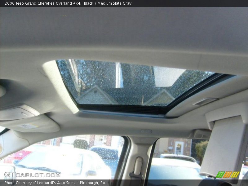 Black / Medium Slate Gray 2006 Jeep Grand Cherokee Overland 4x4
