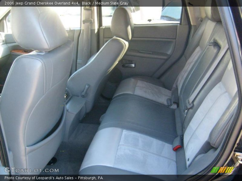 Black / Medium Slate Gray 2006 Jeep Grand Cherokee Overland 4x4