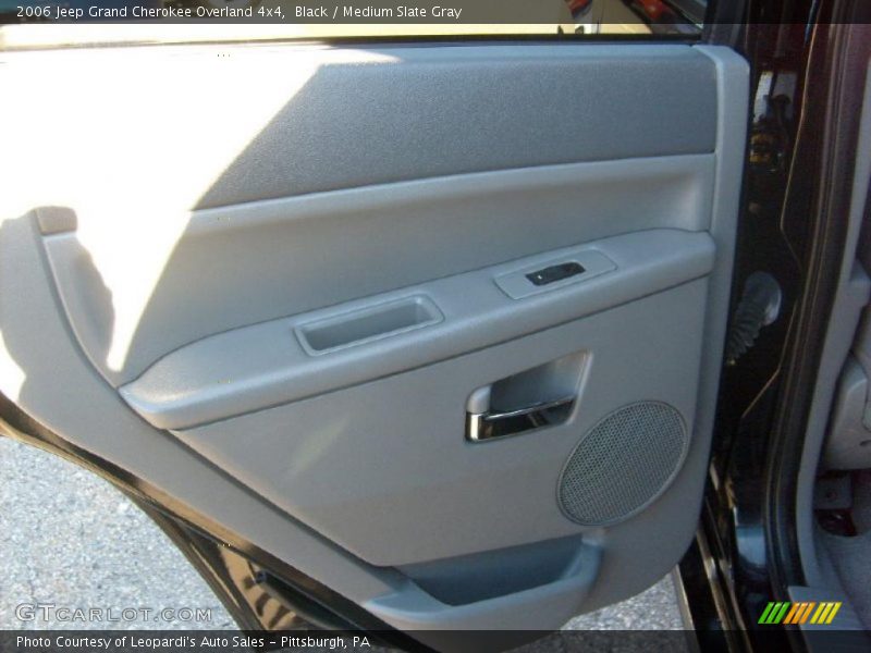 Black / Medium Slate Gray 2006 Jeep Grand Cherokee Overland 4x4