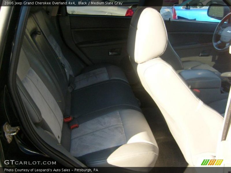 Black / Medium Slate Gray 2006 Jeep Grand Cherokee Overland 4x4