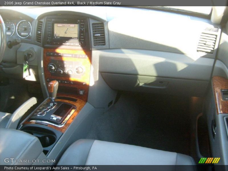 Black / Medium Slate Gray 2006 Jeep Grand Cherokee Overland 4x4