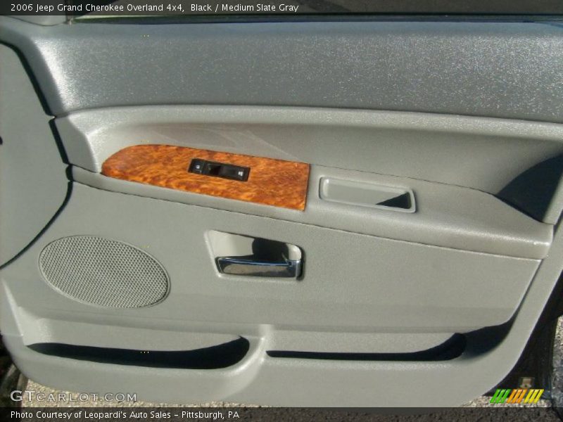 Black / Medium Slate Gray 2006 Jeep Grand Cherokee Overland 4x4