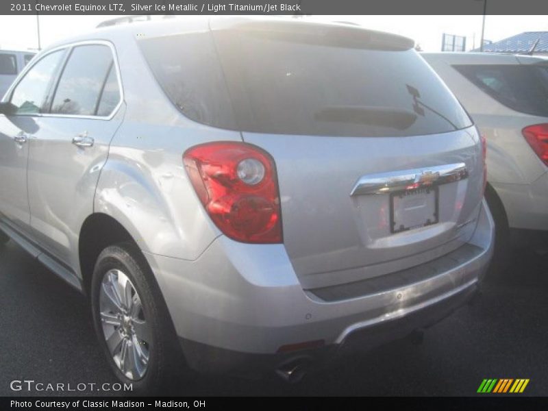 Silver Ice Metallic / Light Titanium/Jet Black 2011 Chevrolet Equinox LTZ