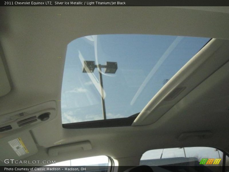 Silver Ice Metallic / Light Titanium/Jet Black 2011 Chevrolet Equinox LTZ