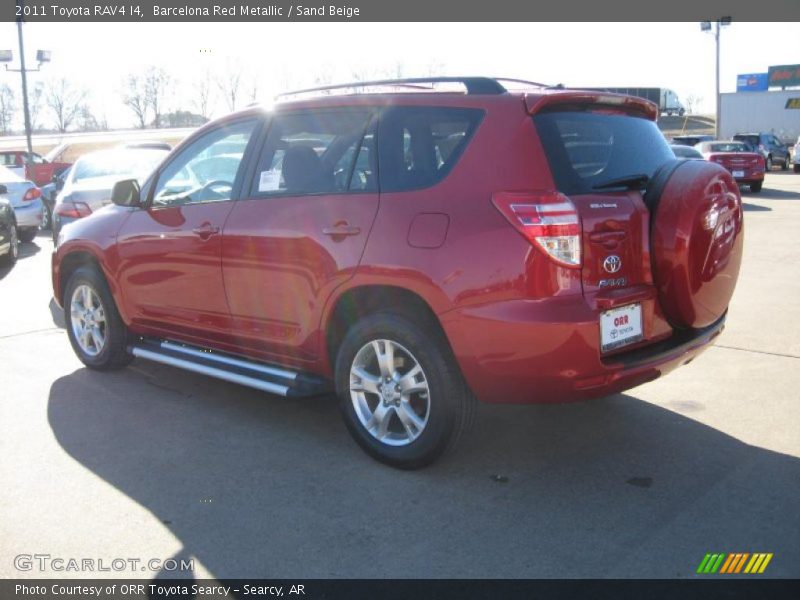 Barcelona Red Metallic / Sand Beige 2011 Toyota RAV4 I4