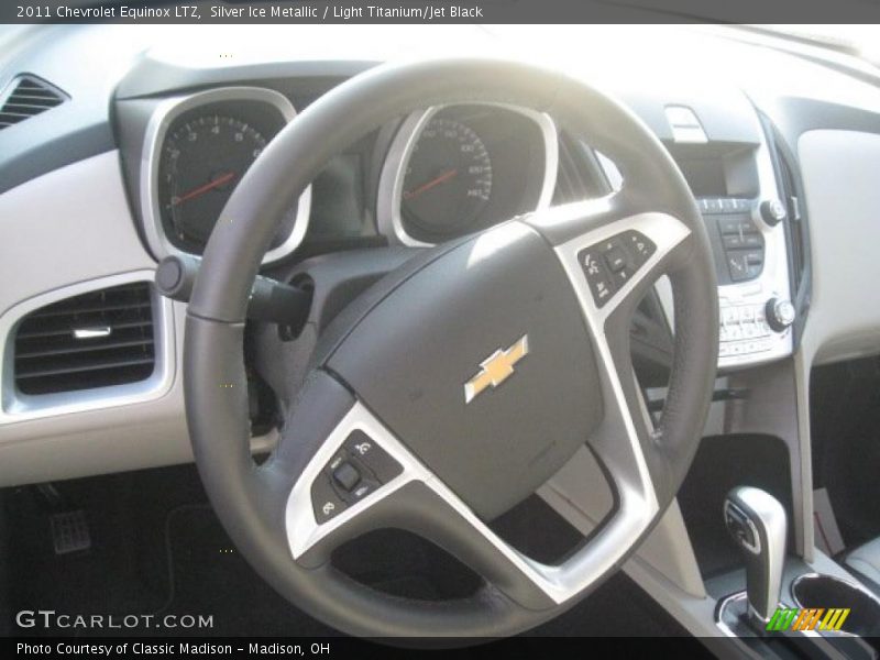 Silver Ice Metallic / Light Titanium/Jet Black 2011 Chevrolet Equinox LTZ