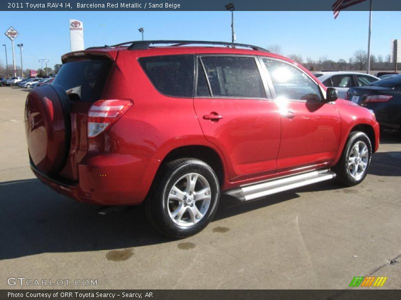 Barcelona Red Metallic / Sand Beige 2011 Toyota RAV4 I4