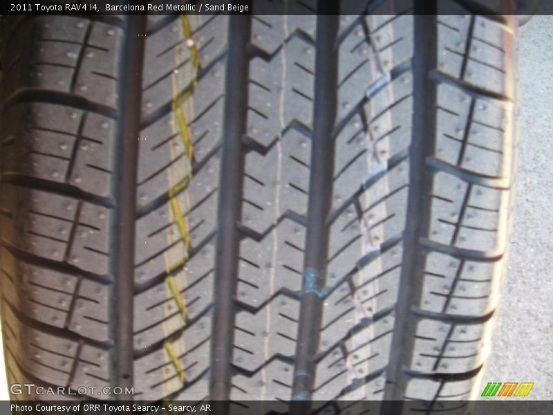Barcelona Red Metallic / Sand Beige 2011 Toyota RAV4 I4