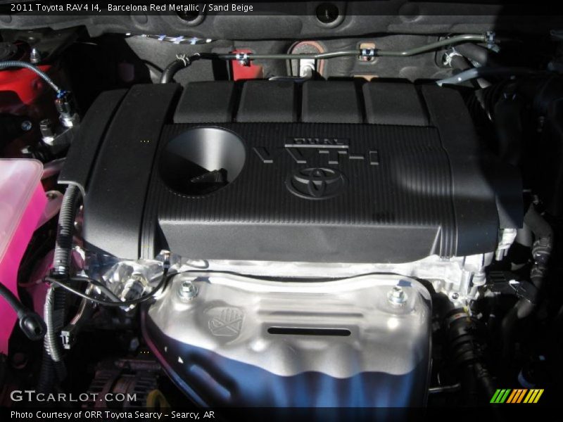 Barcelona Red Metallic / Sand Beige 2011 Toyota RAV4 I4