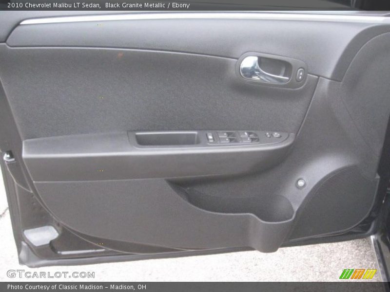 Black Granite Metallic / Ebony 2010 Chevrolet Malibu LT Sedan