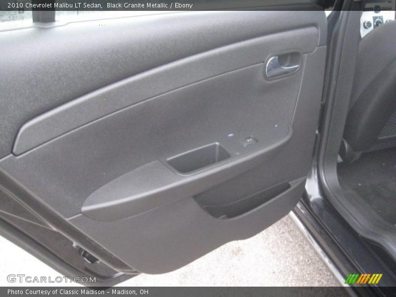 Black Granite Metallic / Ebony 2010 Chevrolet Malibu LT Sedan