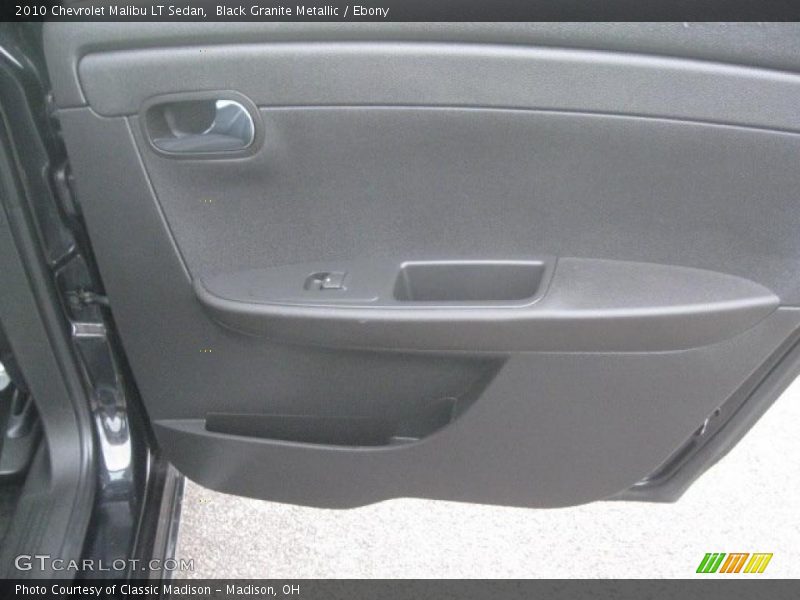 Black Granite Metallic / Ebony 2010 Chevrolet Malibu LT Sedan