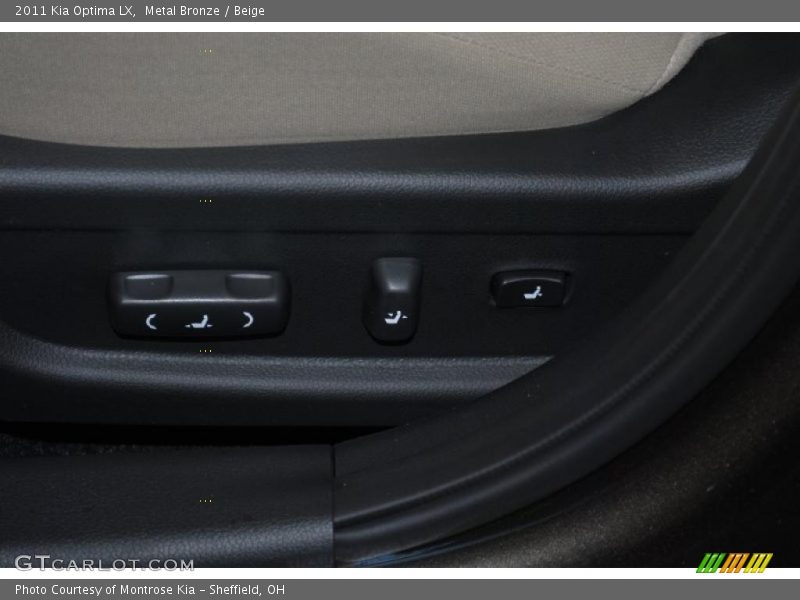 Metal Bronze / Beige 2011 Kia Optima LX