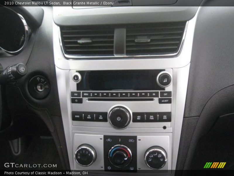 Black Granite Metallic / Ebony 2010 Chevrolet Malibu LT Sedan