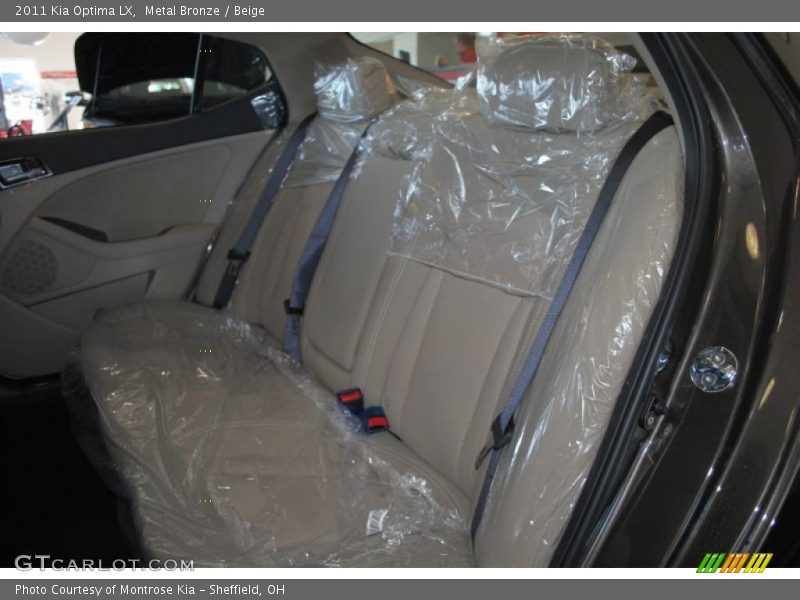 Metal Bronze / Beige 2011 Kia Optima LX