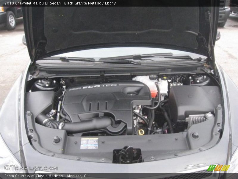 Black Granite Metallic / Ebony 2010 Chevrolet Malibu LT Sedan