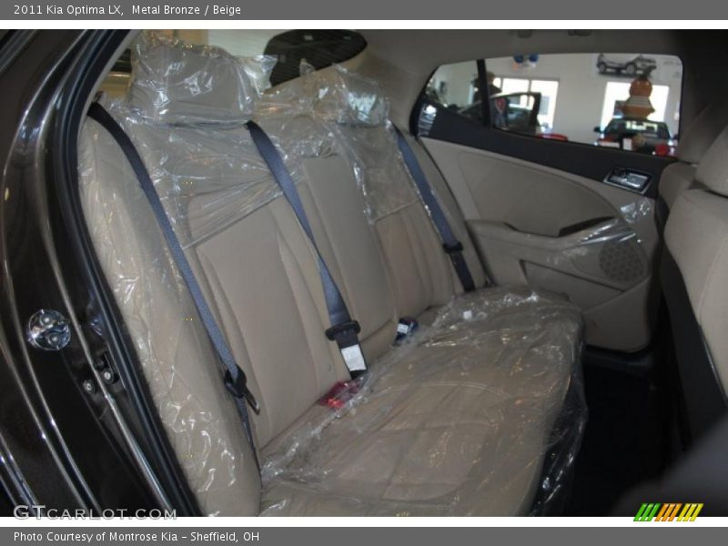 Metal Bronze / Beige 2011 Kia Optima LX
