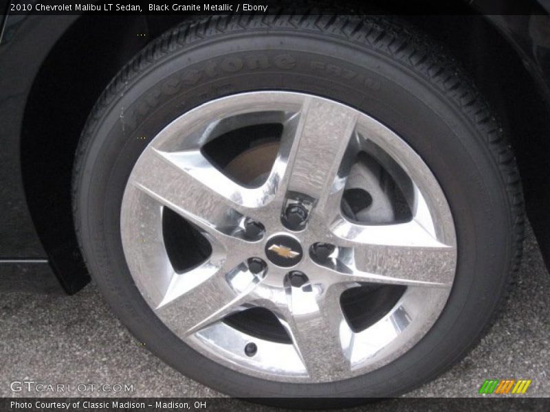 Black Granite Metallic / Ebony 2010 Chevrolet Malibu LT Sedan