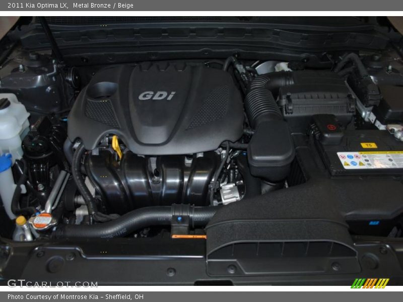 Metal Bronze / Beige 2011 Kia Optima LX