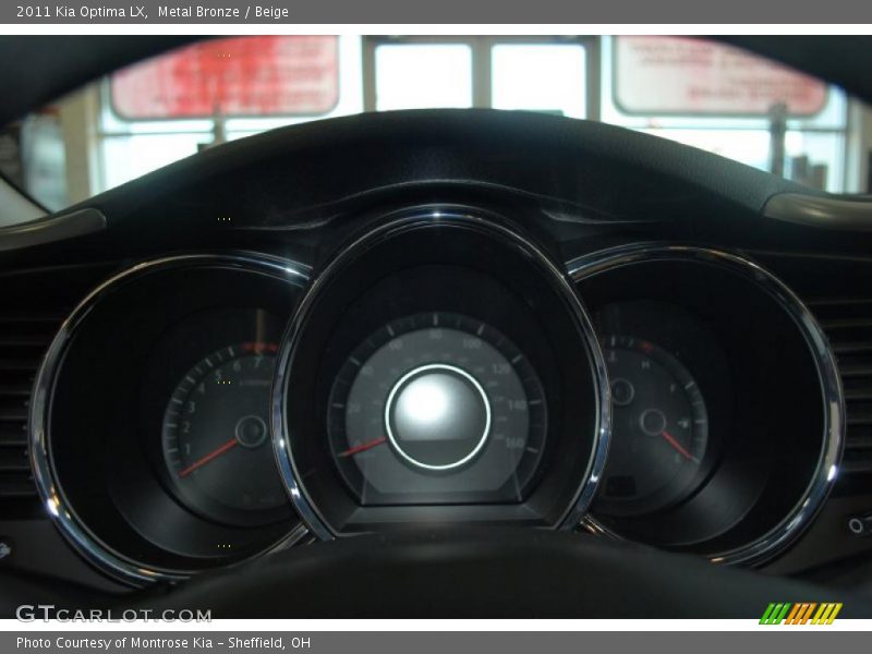 Metal Bronze / Beige 2011 Kia Optima LX