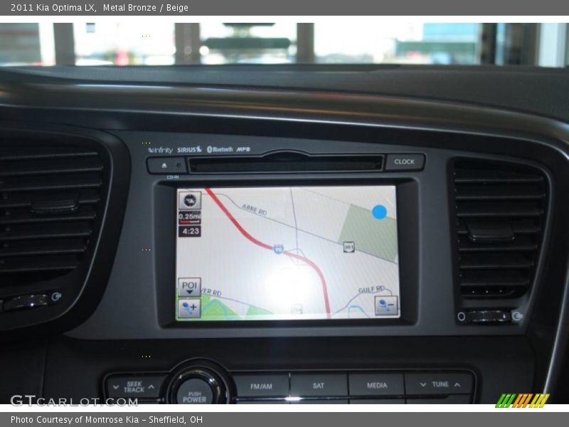 Metal Bronze / Beige 2011 Kia Optima LX