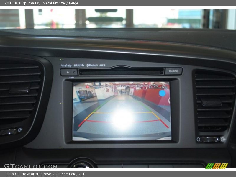Metal Bronze / Beige 2011 Kia Optima LX