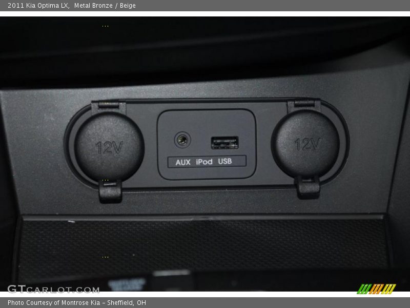 Metal Bronze / Beige 2011 Kia Optima LX