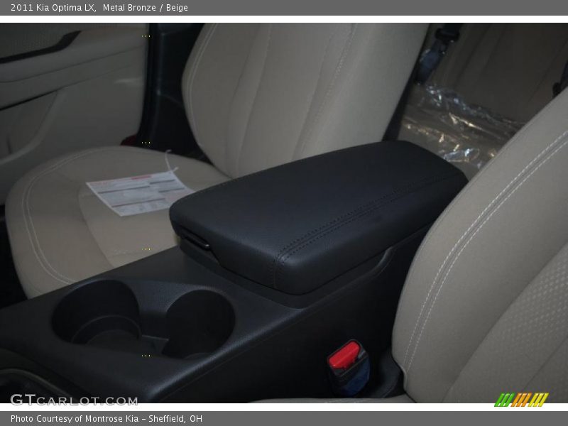 Metal Bronze / Beige 2011 Kia Optima LX