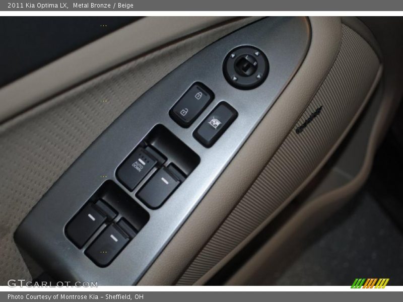 Metal Bronze / Beige 2011 Kia Optima LX