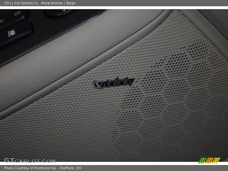 Metal Bronze / Beige 2011 Kia Optima LX