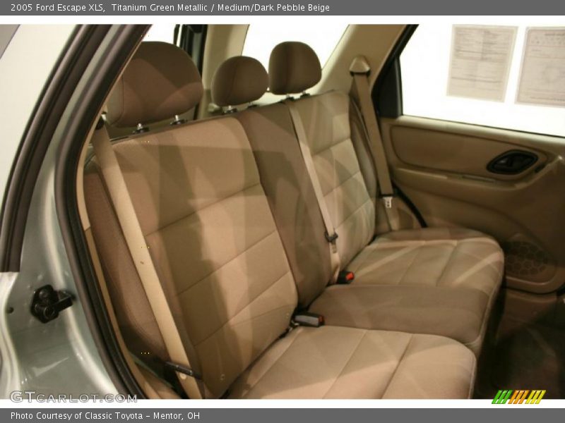 Titanium Green Metallic / Medium/Dark Pebble Beige 2005 Ford Escape XLS