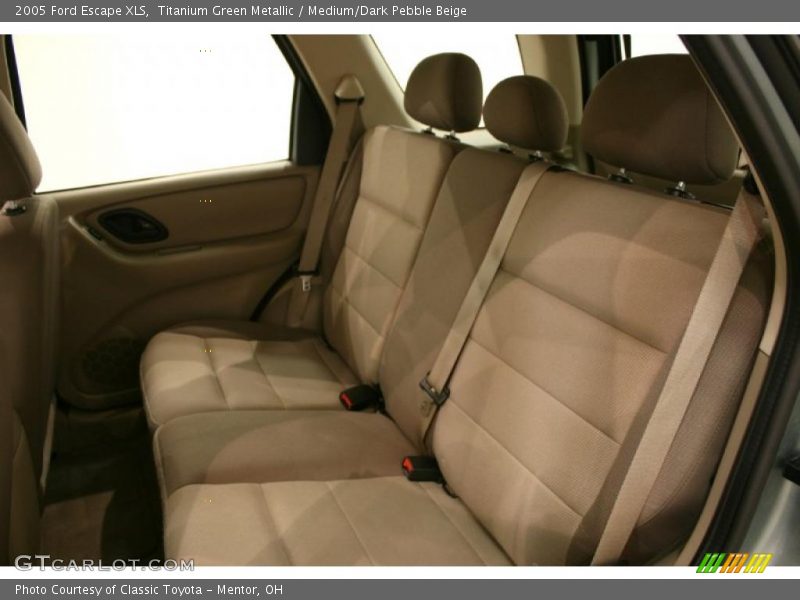 Titanium Green Metallic / Medium/Dark Pebble Beige 2005 Ford Escape XLS