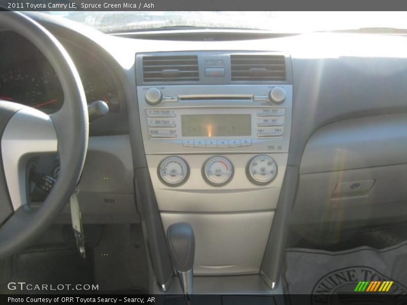 Spruce Green Mica / Ash 2011 Toyota Camry LE