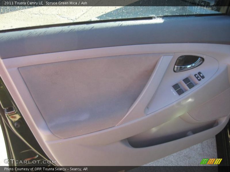 Spruce Green Mica / Ash 2011 Toyota Camry LE