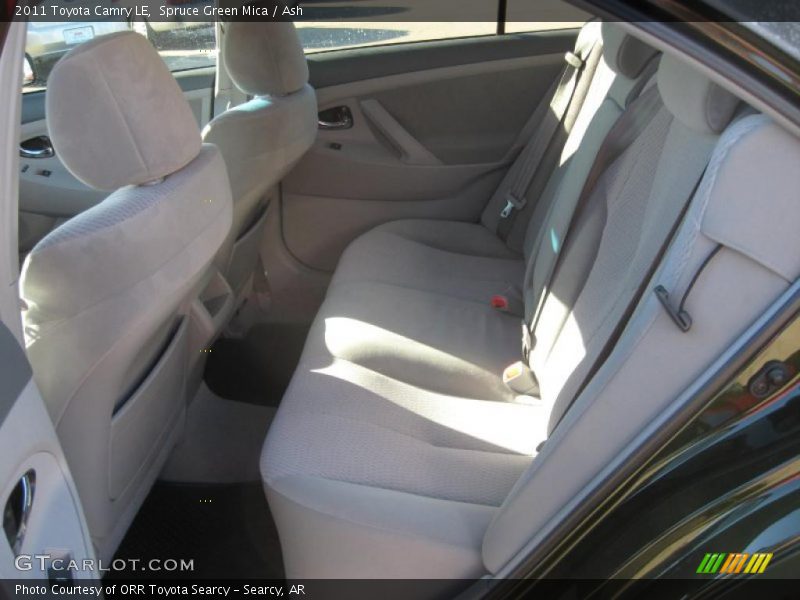Spruce Green Mica / Ash 2011 Toyota Camry LE