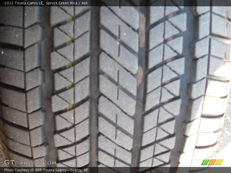 Spruce Green Mica / Ash 2011 Toyota Camry LE