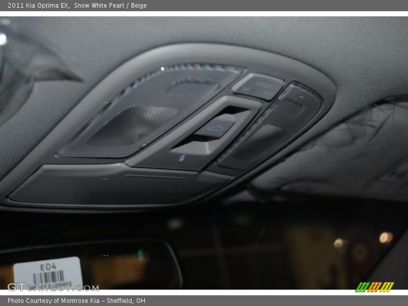 Snow White Pearl / Beige 2011 Kia Optima EX