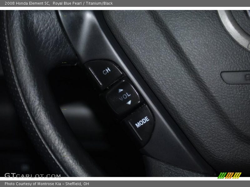 Royal Blue Pearl / Titanium/Black 2008 Honda Element SC